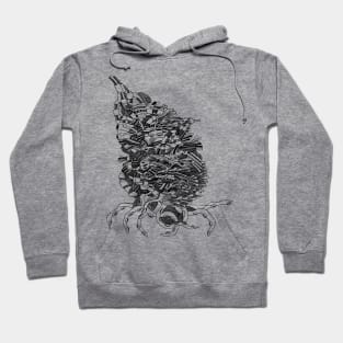 Tentacles Doodle Creature Hoodie